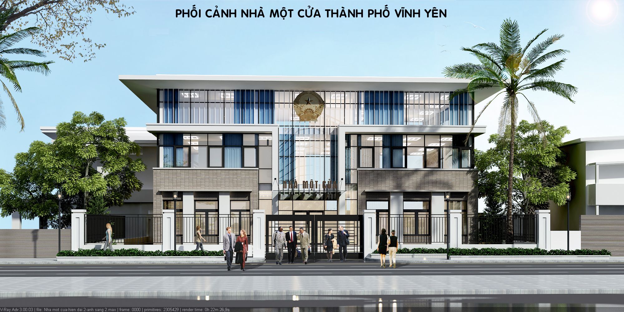 NHÀ LÀM VIỆC MỘT CỬA TP VĨNH YÊN